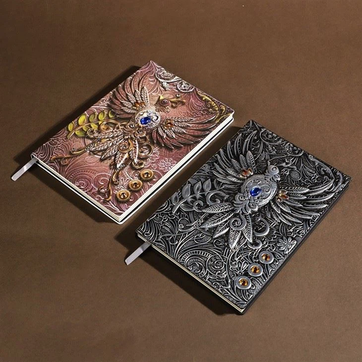 3D Leather Notebook