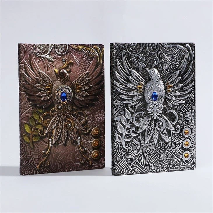 3D Leather Notebook