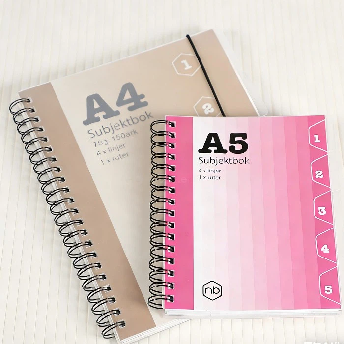 5 Subject Notebook factory